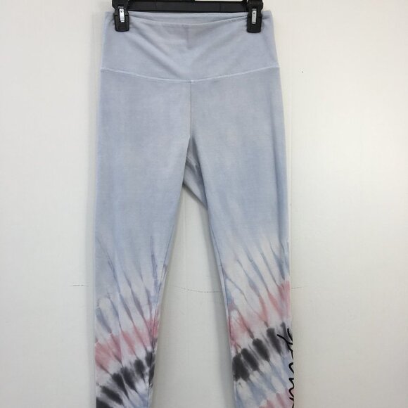 PINK Victoria's Secret Pants - PINK by Victoria's Secret Active Multi-Color Tie Dye Leggings Size M EXCELLENT